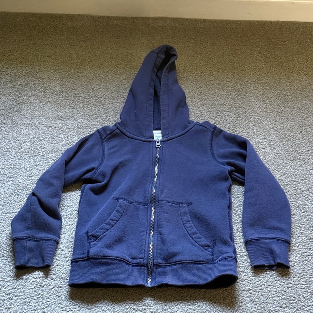 Carter's Deep Blue Zip-Up Hoodie